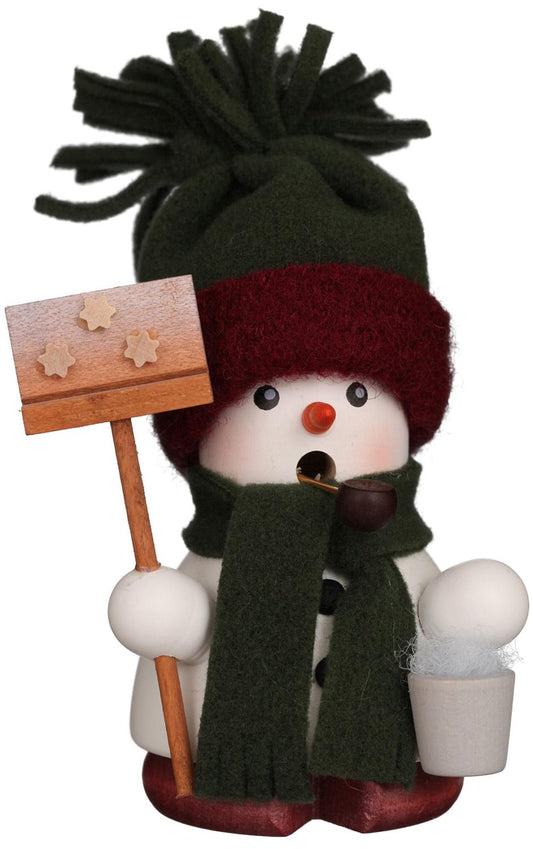 Snowman Shoveler Smoker