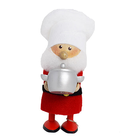 Santa with Saucepan