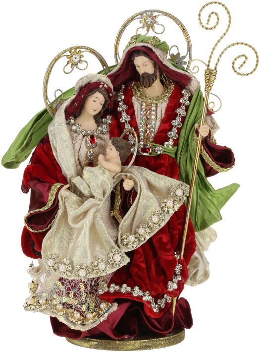 HOLY FAMILY DECOR 11.5"