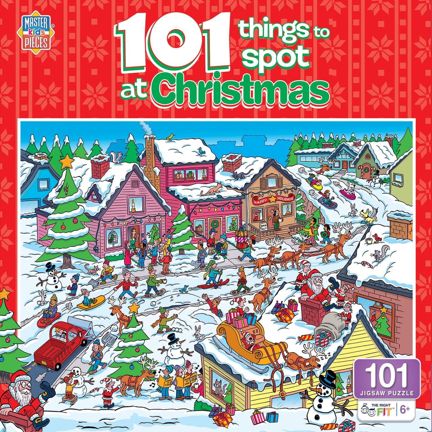 101 things to spot at Christmas puzzle