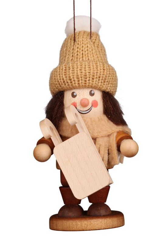 Sledder German Ornament