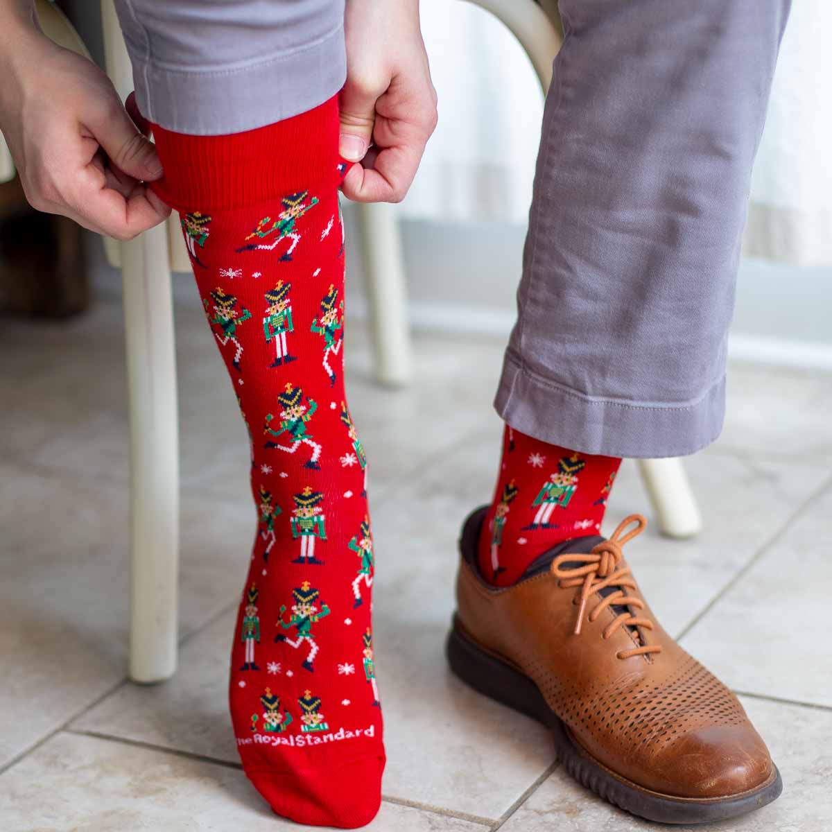 Men's Dancing Nutcracker Socks