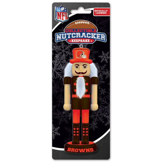 Cleveland Browns NFL Keepsake Nutcracker Ornament