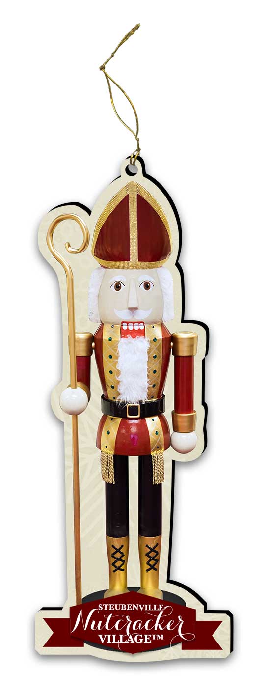 St. Nicholas Nutcracker Replica Ornament
