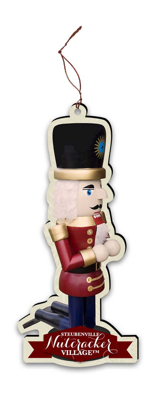 Adoring Nutcracker Replica Ornament