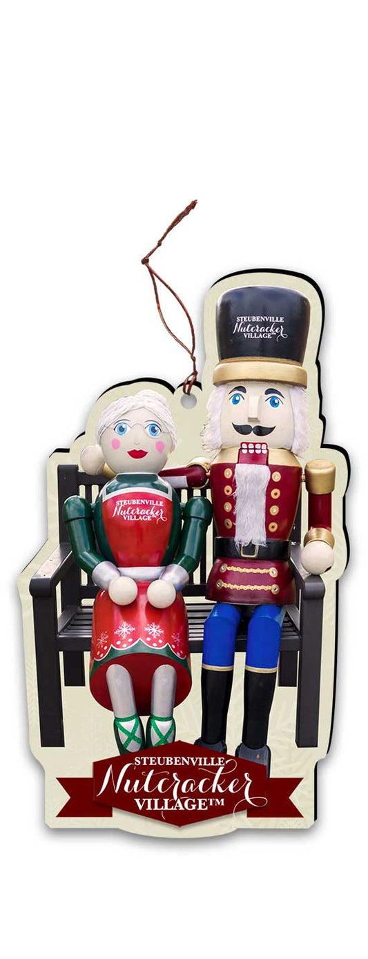 Grandma and Grandpa Nutcracker Replica Ornament