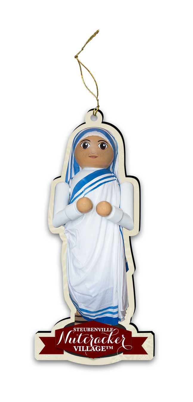 Mother Teresa Nutcracker Replica Ornament
