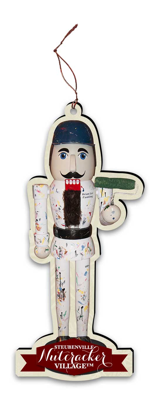 House Painter Nutcracker Replica Ornament