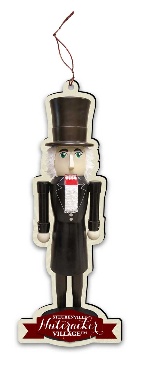 Spirit of Christmas Past Mortician Nutcracker Replica Ornament