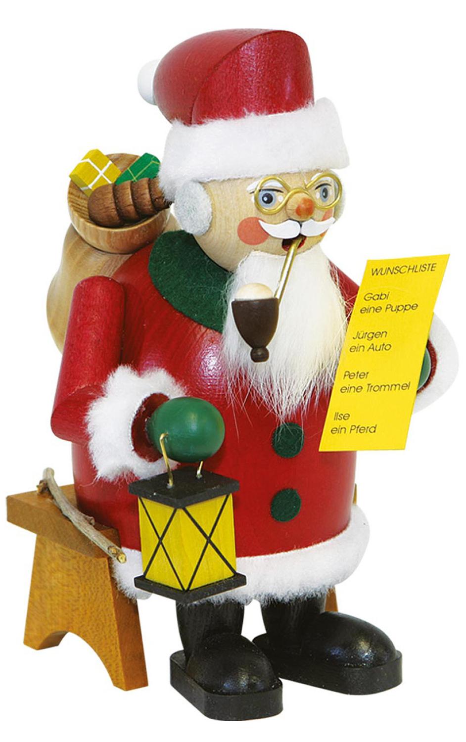 Richard Glaesser Incense Burner - Santa Claus With Wishlist