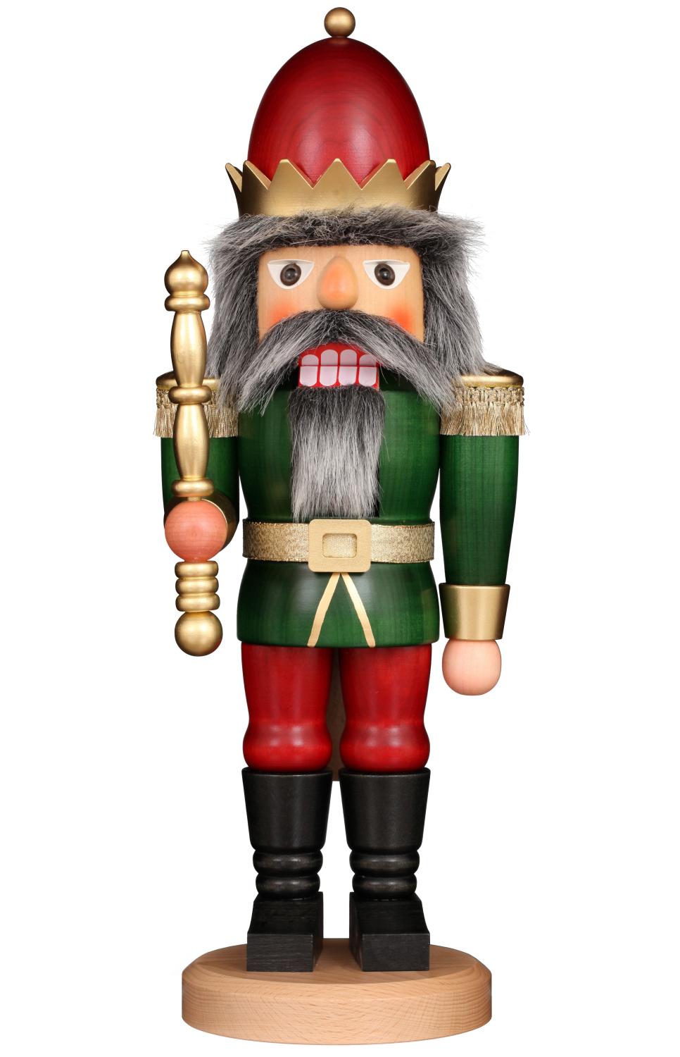 Christian Ulbricht Nutcracker - Red and Green King