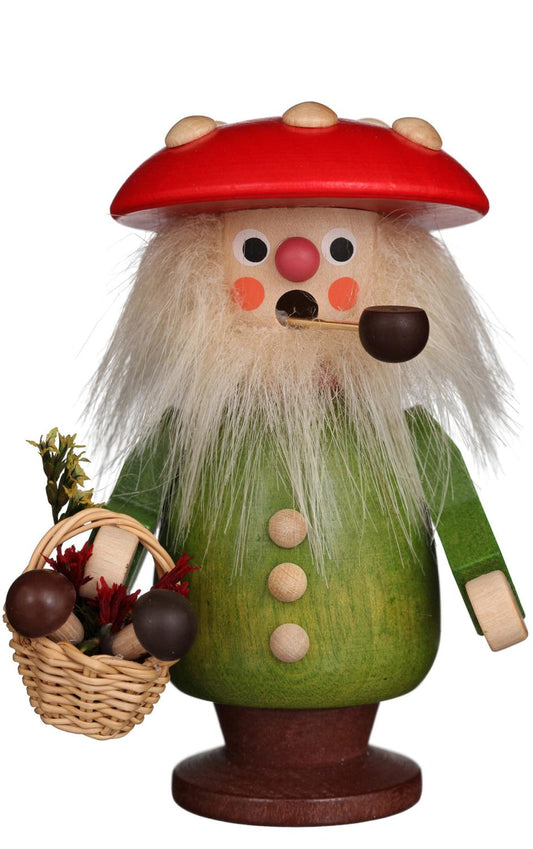 Mushroom Man German Incense Burner