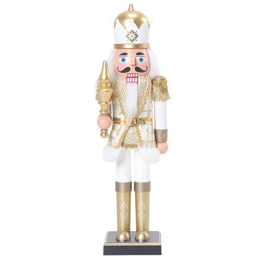 15" Gold Musical/Animated Nutcracker