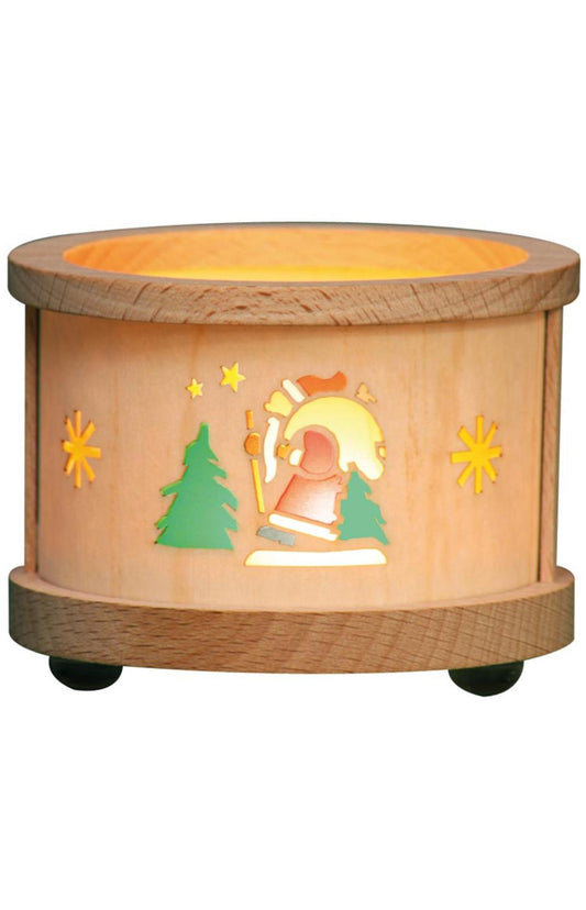 Richard Glaesser Tea light "Luminary" - Santa