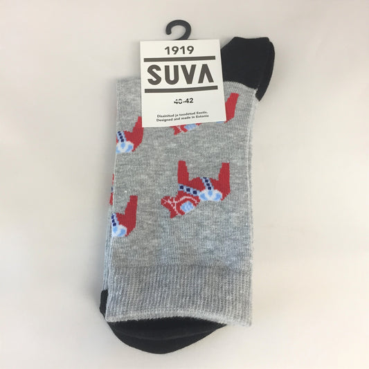 Swedish Dala Horse Socks