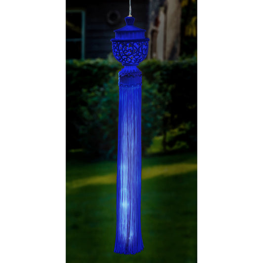 Blue Lighted Tassel