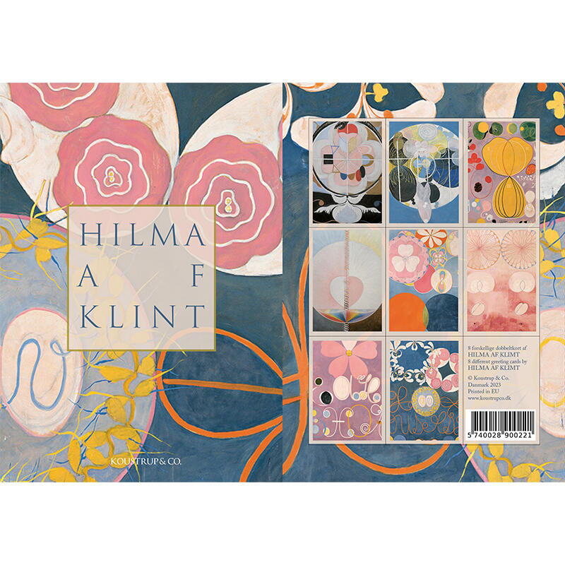 Cardfolder Hilma Af Klint 8 Greeting Cards W/Envelopes