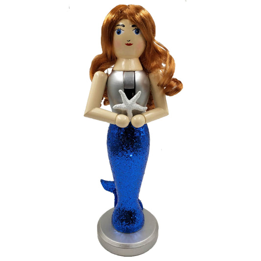 13.5" mermaid nutcracker