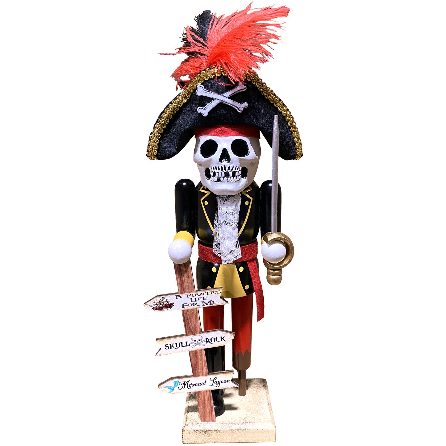 14″ A PIRATES LIFE NUTCRACKER