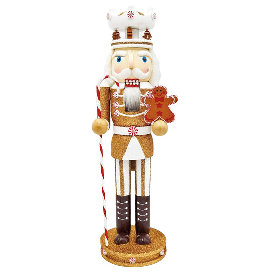 14" Gingerbread King Nutcracker
