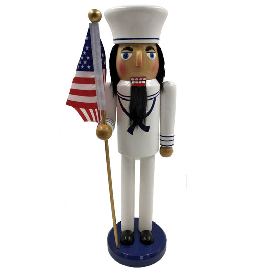 14" Navy Nutcracker