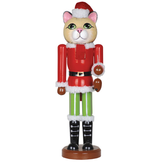 14″ Christmas Cat Nutcracker