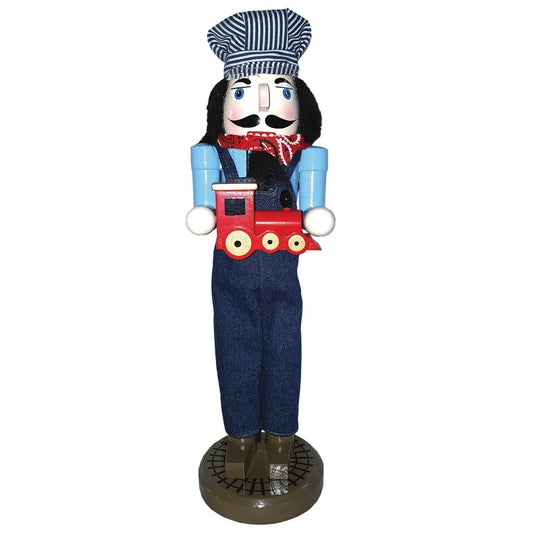 14″ Train Conductor Nutcracker