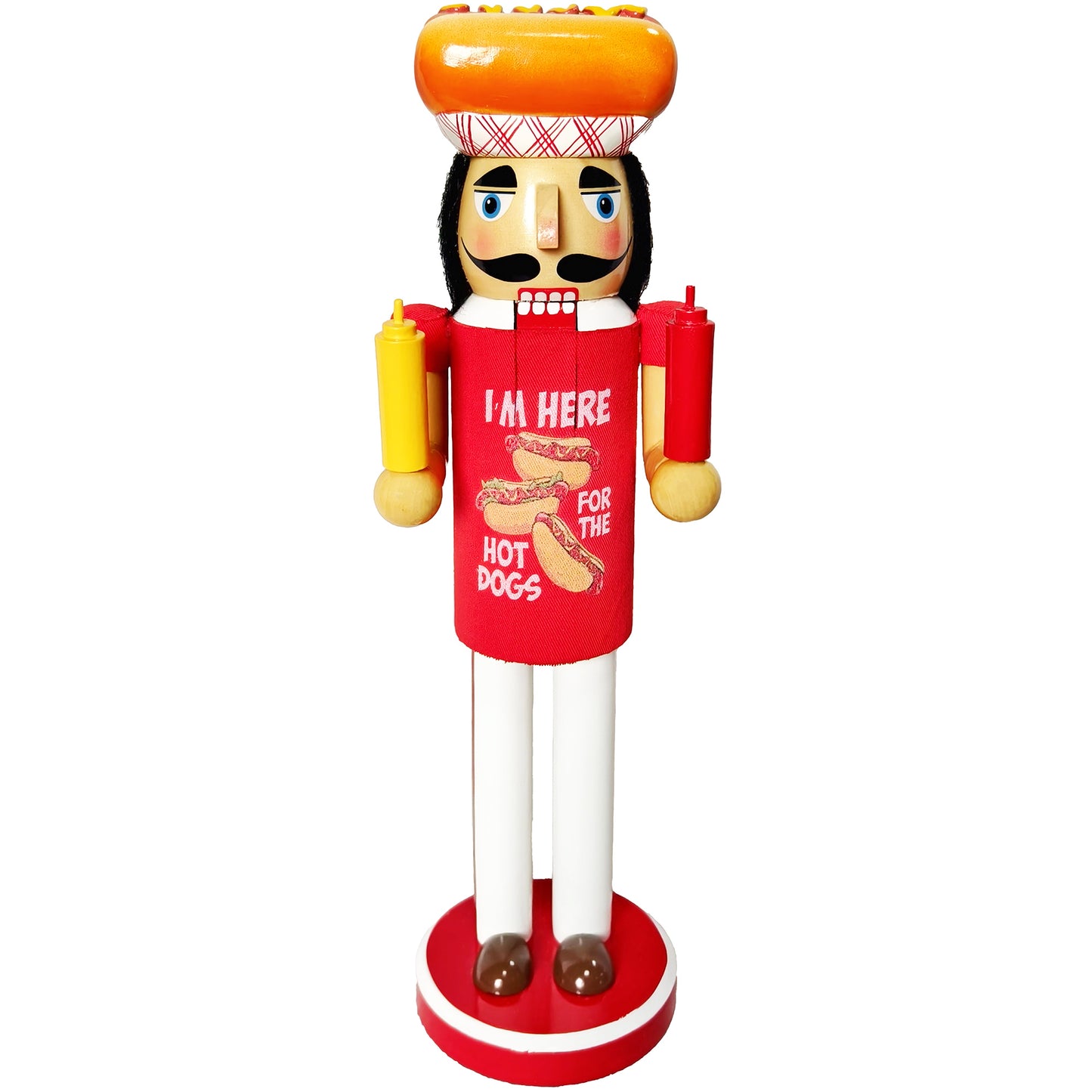 14″ Here for the Hot Dogs Nutcracker