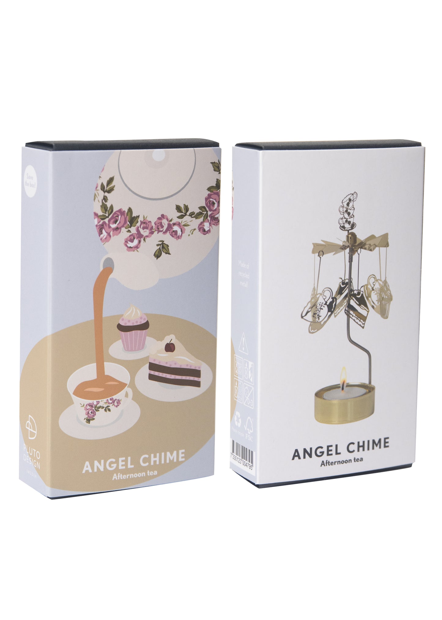 Afternoon tea rotary candleholder
