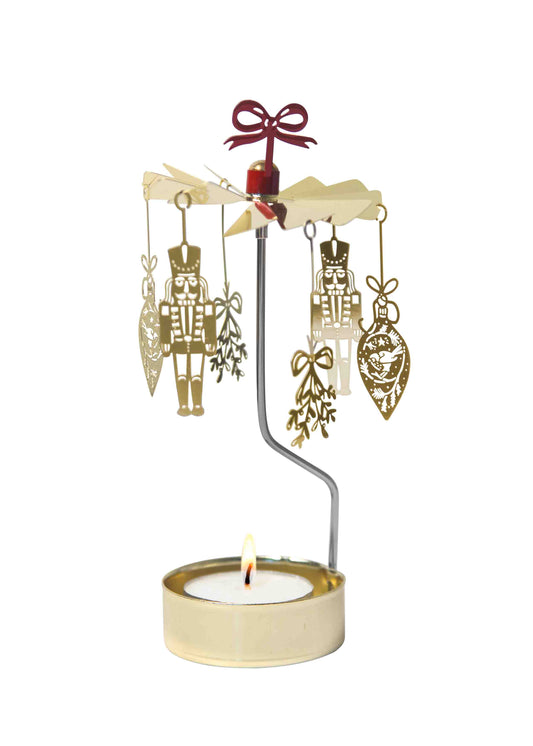 Rotary Candleholder, Noel