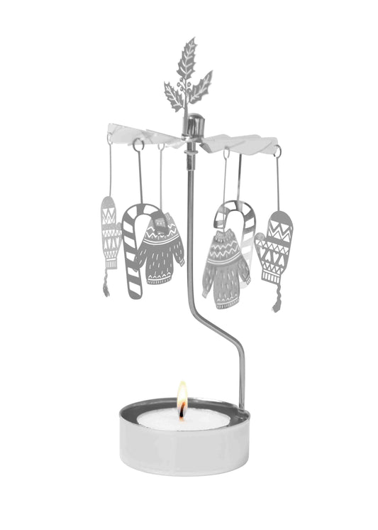 Rotary Candleholder - Winter