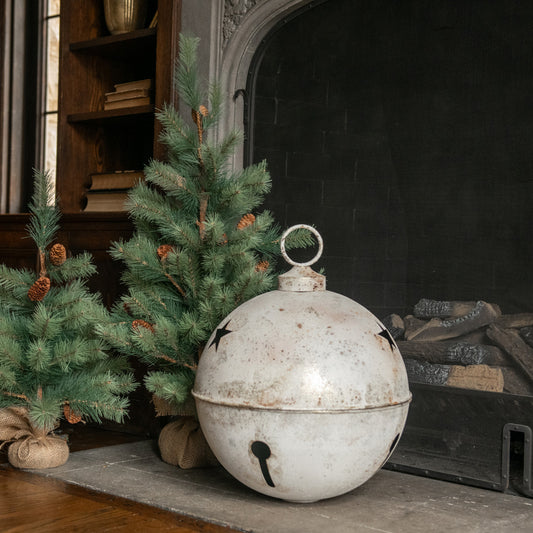 20" WHITE STAR SLEIGH BELL