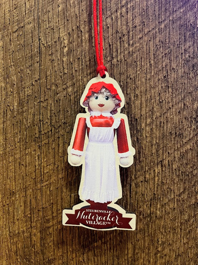 Mrs. Claus Nutcracker Replica Ornament