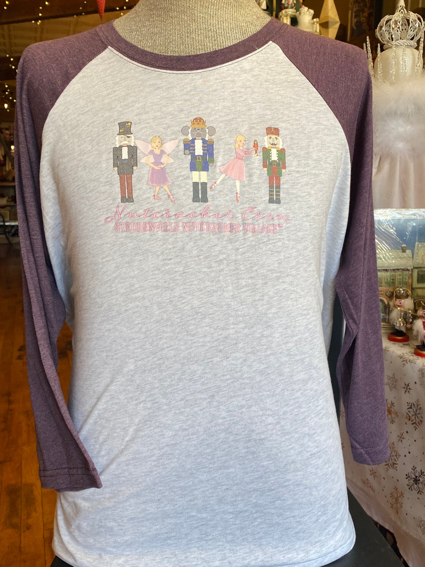 Nutcracker Crew Raglan Shirt