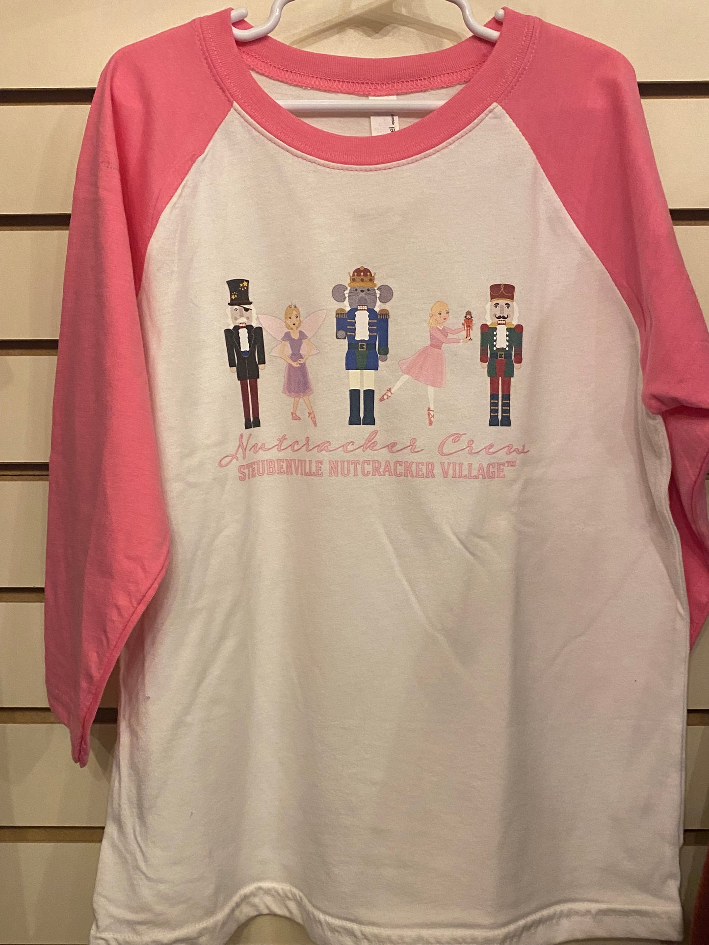 Nutcracker Crew Kids Raglan Shirt