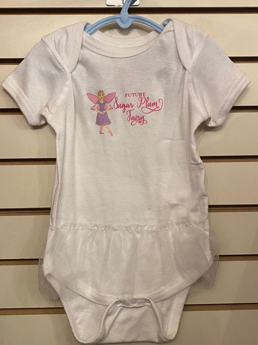 Onesie Tutu "Future Sugar Plum Fairy"