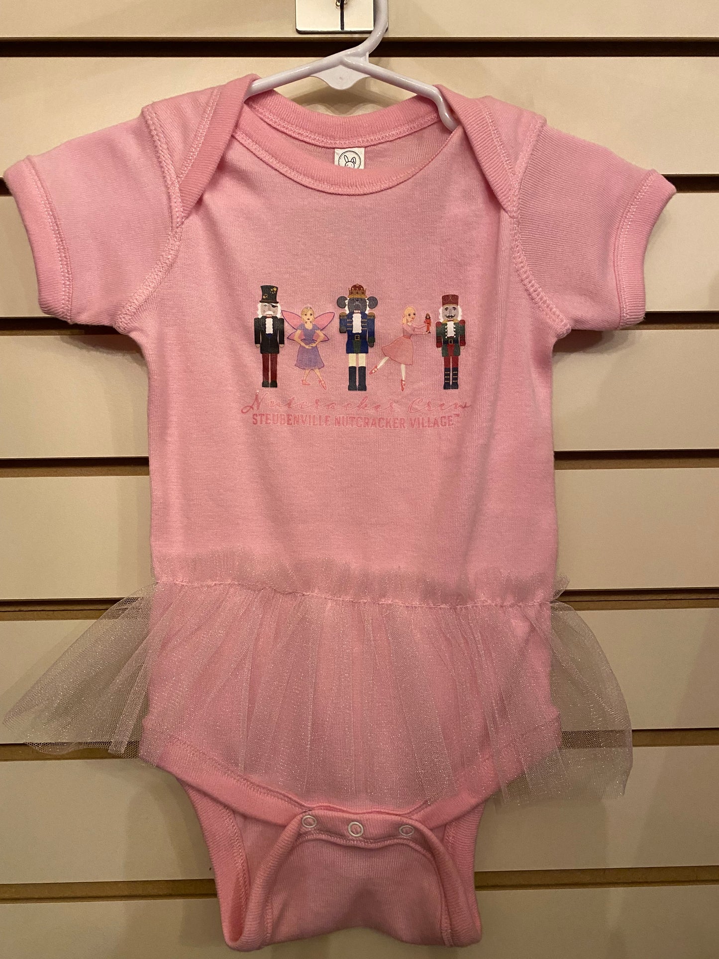 "Nutcracker Crew" Pink Tutu Onesie - Steubenville Nutcracker Village