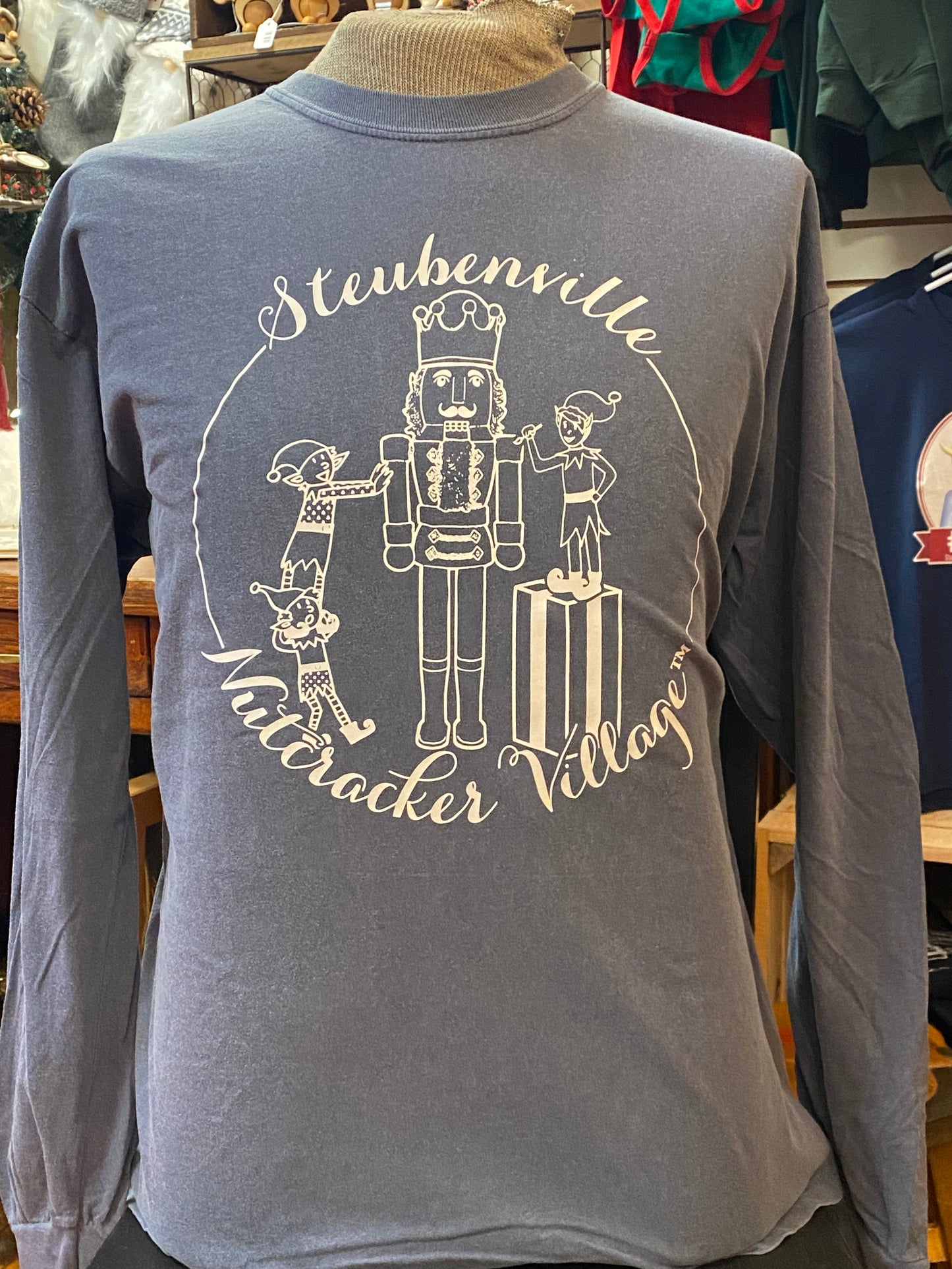 Steubenville Nutcracker Village Long Sleeve Shirt