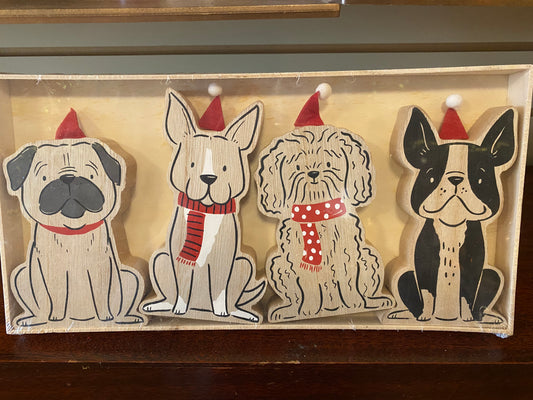 Santa's Helpers, Wooden from Accent Decor