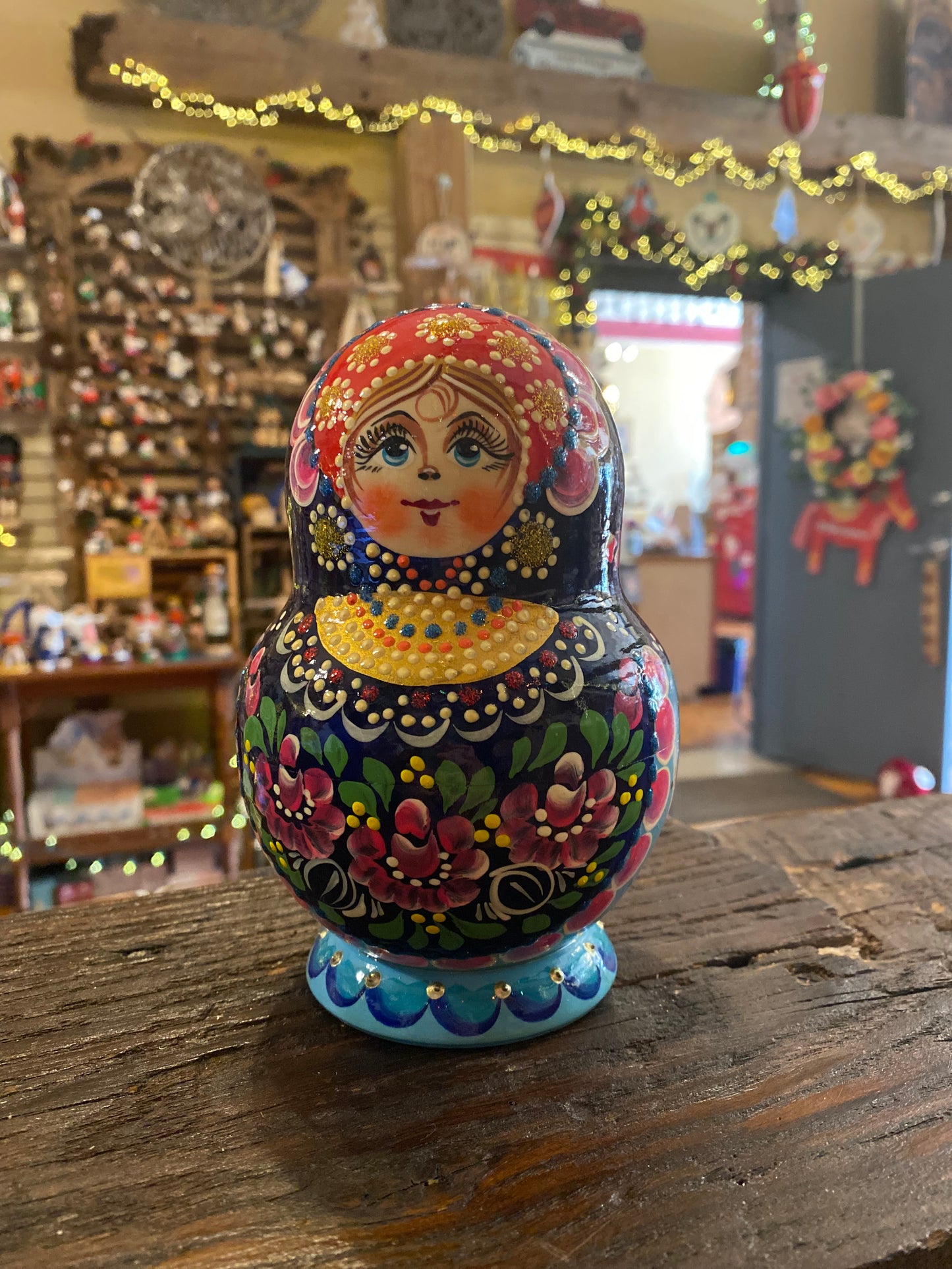 Russian Nesting Doll - Large, multi-colored