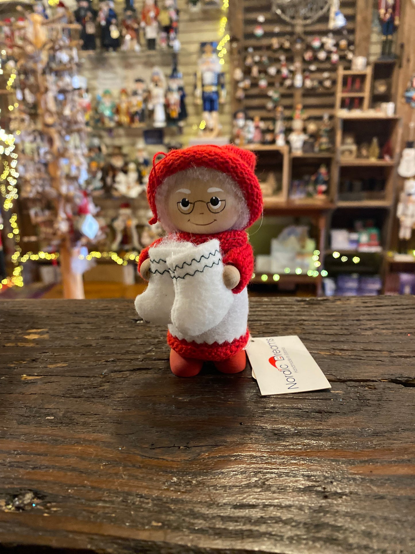 Mr. and Mrs. Santa Claus Gnome