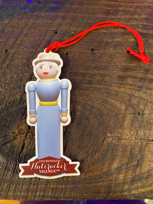 Mrs. Banks replica cutout ornament