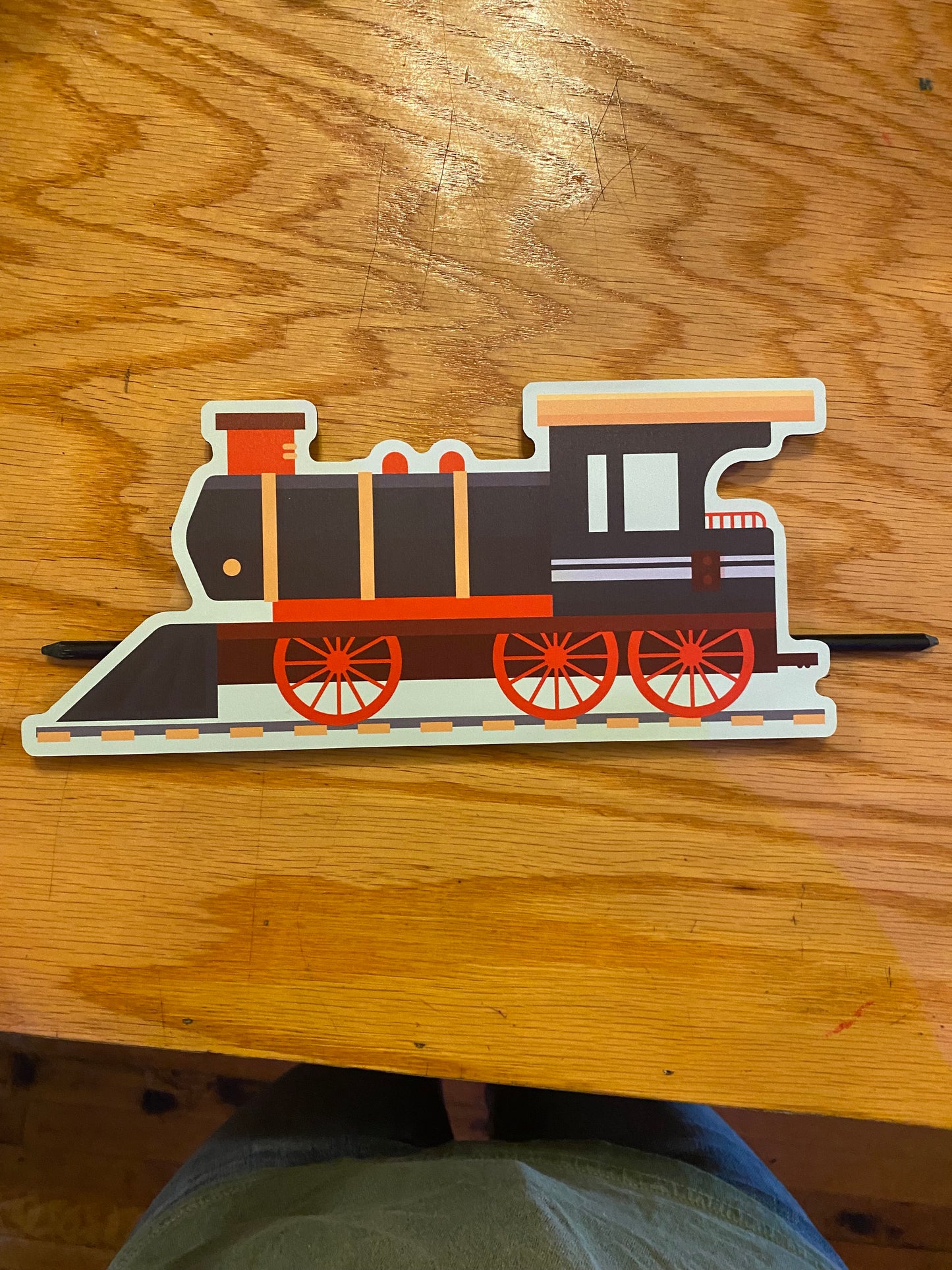 Small Train Yard Stake