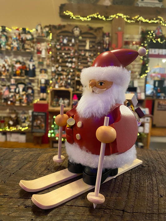 Santa Claus on Skis German Smoker
