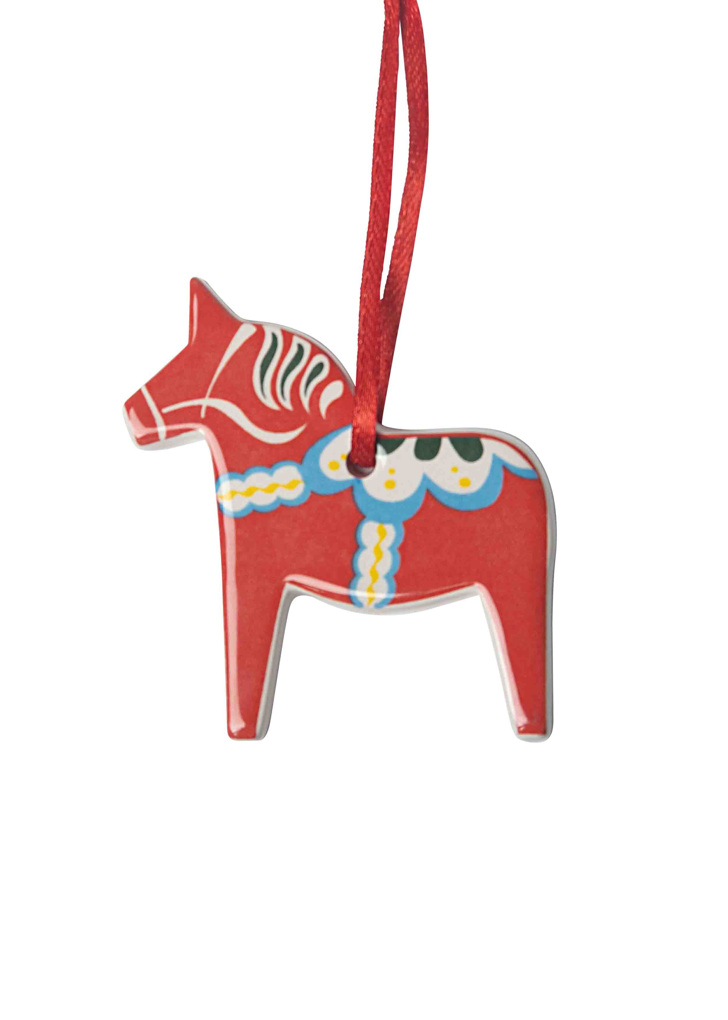 Ceramic Dala Horse Ornament