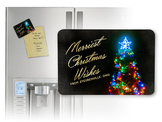 Merriest Christmas Wishes Magnet