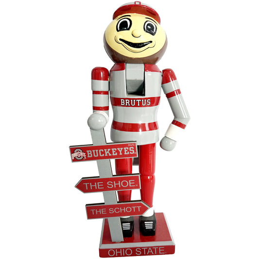 12″ Ohio State Mascot Nutcracker