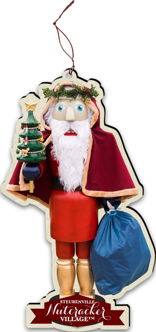 Father Christmas Nutcracker Replica Ornament