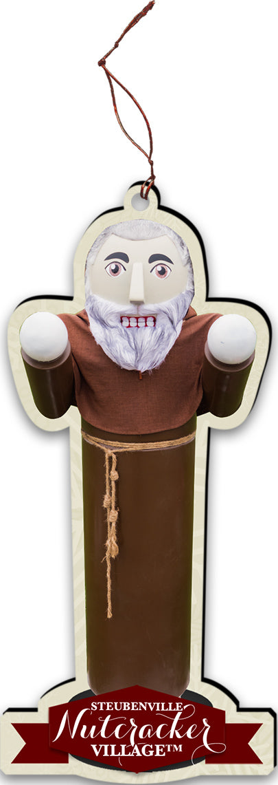 St. Padre Pio Nutcracker Replica Ornament