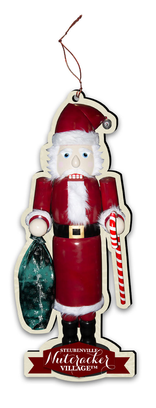 Santa Claus Nutcracker Replica Ornament